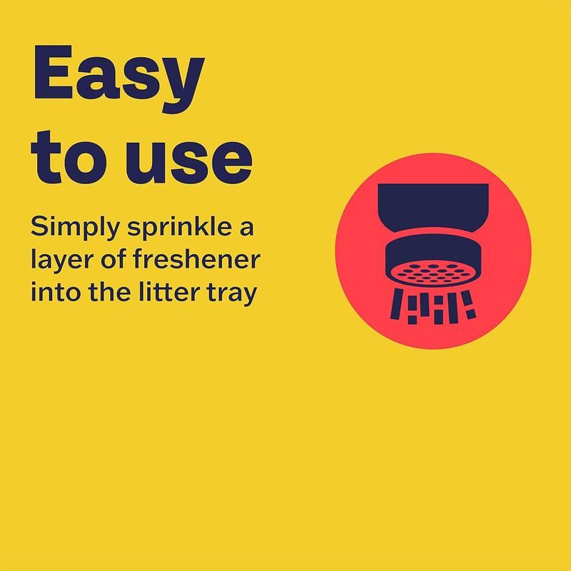 New Cat Litter Freshener Powder, Baby Soft Scent - Effective Odour Control for Longer Lasting Freshness, Made in the UK (400g) 3