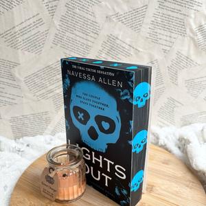 Lights Out by Navessa Allen Sprayed Edges Book