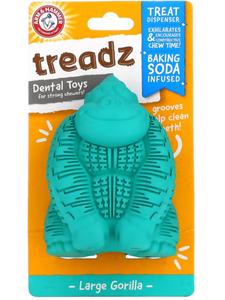 Arm & Hammer Treadz & Kong Dental Dog Toys For Strong Chewers, LARGE