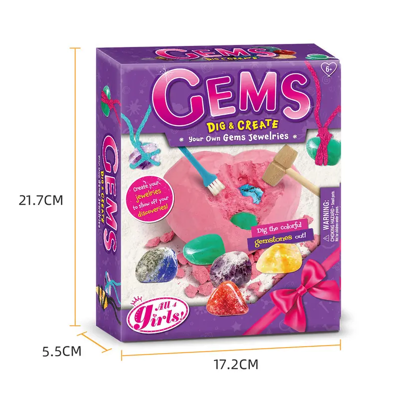 Gemstone Dig Kit Toys 4
