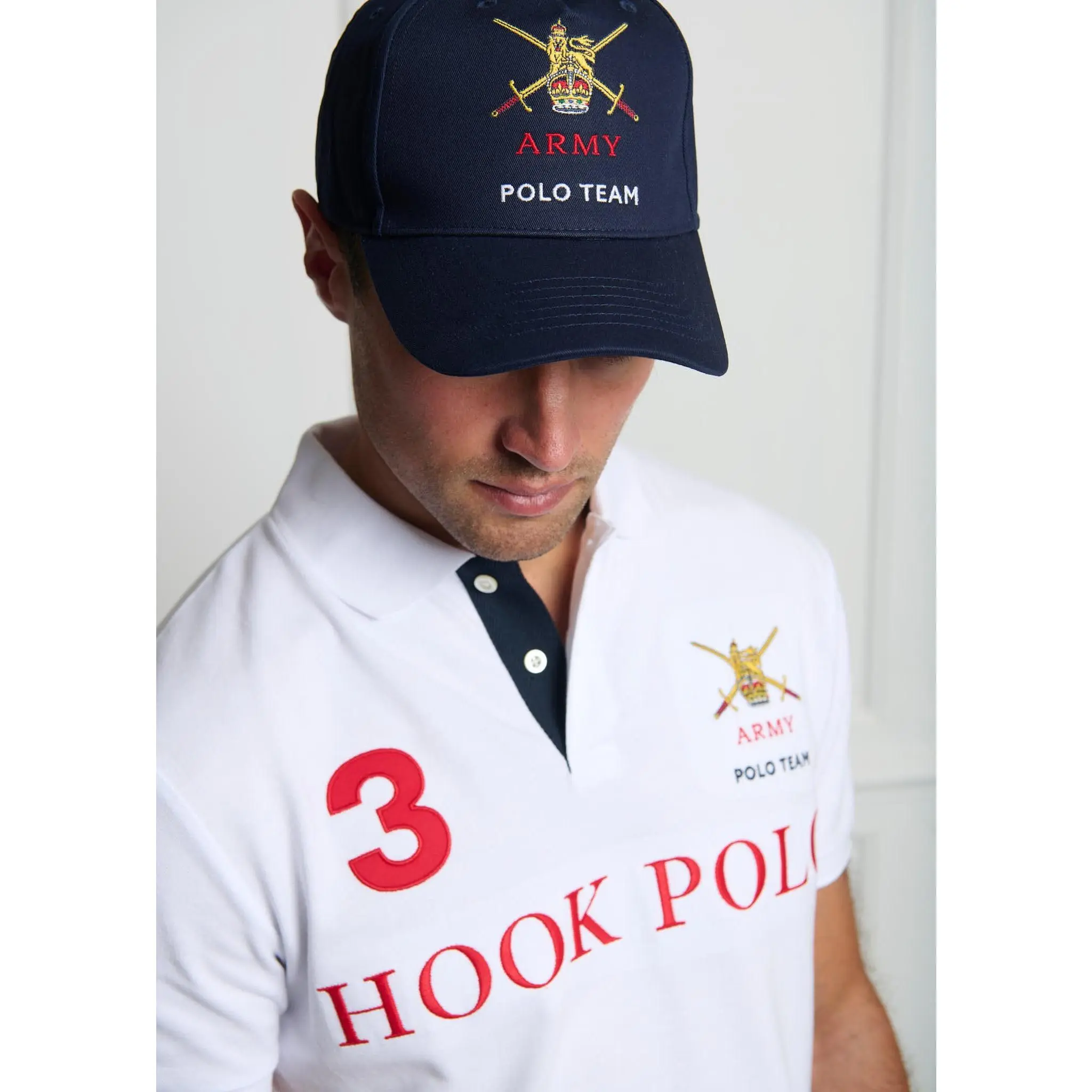 Army Polo Team Cap - Navy
