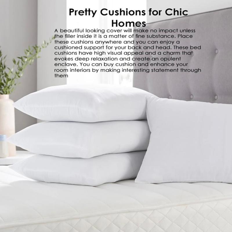 Pack of 4 Extra Deep Filed All Sizes Cushion Pads Inserts Fillers Scatters Soft cushions 6
