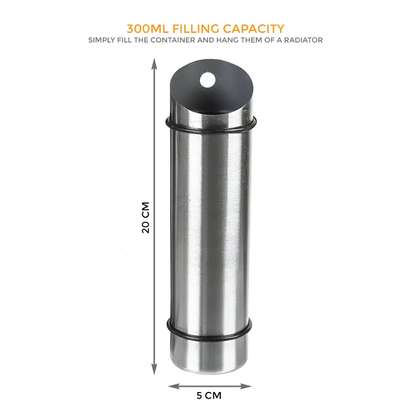 2Pc Stainless Steel Radiator Hanging Humidifiers 1
