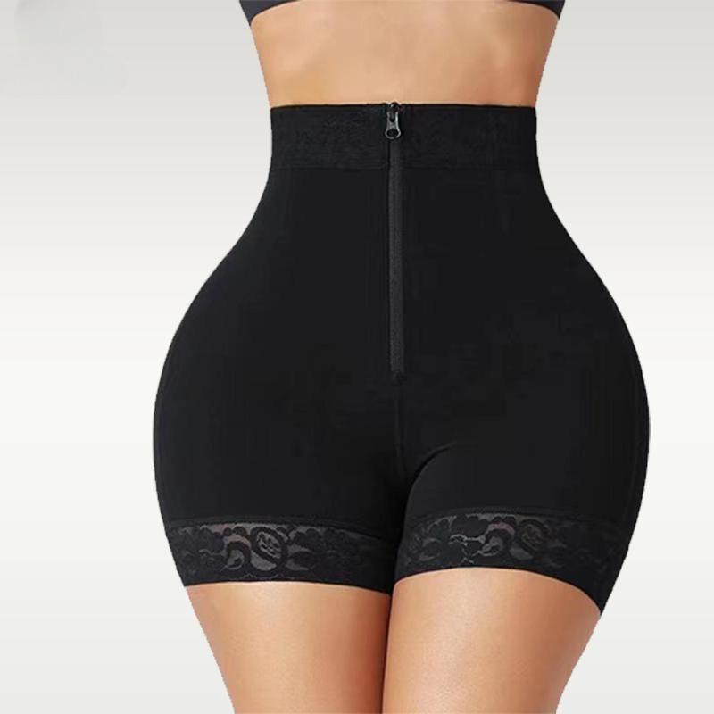 Butt Lifter Shapewear Tummy Control Shorts For Women Waist Cincher With Hook Zipper Closure Body Shaper Wear Breathable Womenswear Underwear Compression 2