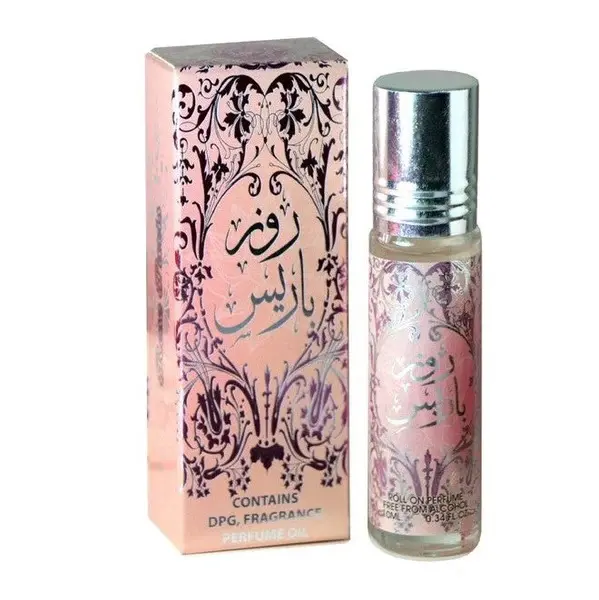 Arabian Perfume Oil Bundle (4 x 10ml) Roll-On Alcohol Free Fragrance Oil | Bint Hooran, Hareen Al Sultan, Mousuf Wardi, Oud 24 Hours, Oud Mood, Oud Romancea, Rose Paris, Shams Al Emarat Khususi, Yara, Dirham Silver 2