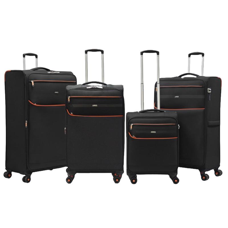 ARIES SUPER LIGHTWEIGHT SET OF 4 TRAVEL SUITCASE AR611 1