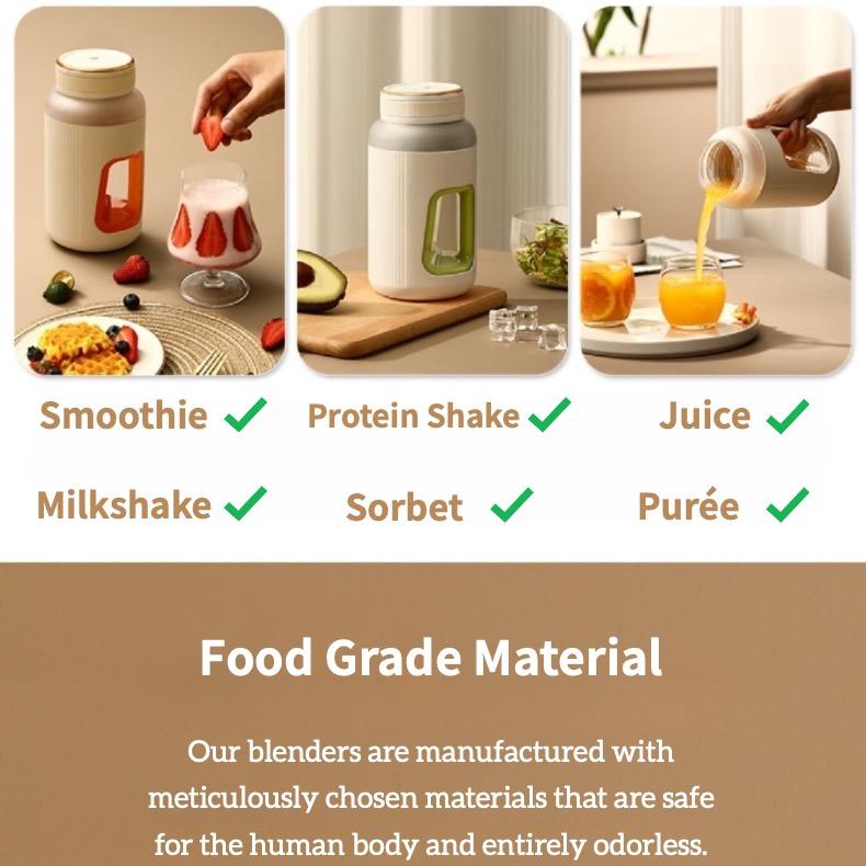 HOMELAB Portable Blender 600ML blender bottle juicer 3