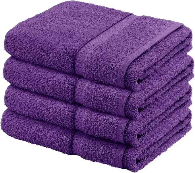 Luxury pack of 4 Bath sheets 100% cotton Towels Bath sheet supersoft quick dry extra large bath towels for Bathroom, Hotel and Travel, Gym, Spa