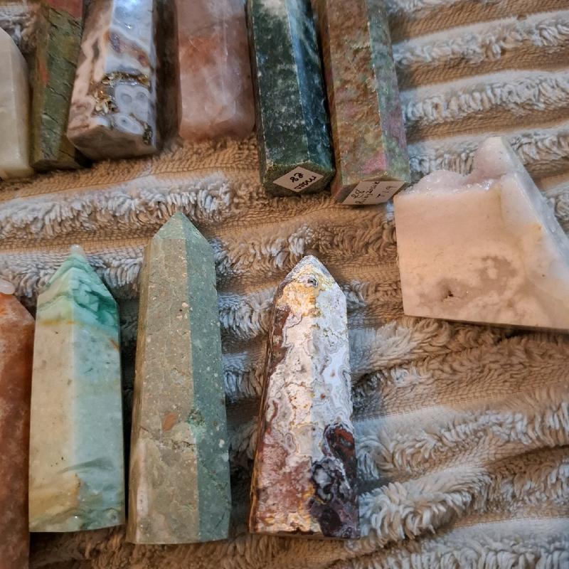 £8 each Crystal Towers 3