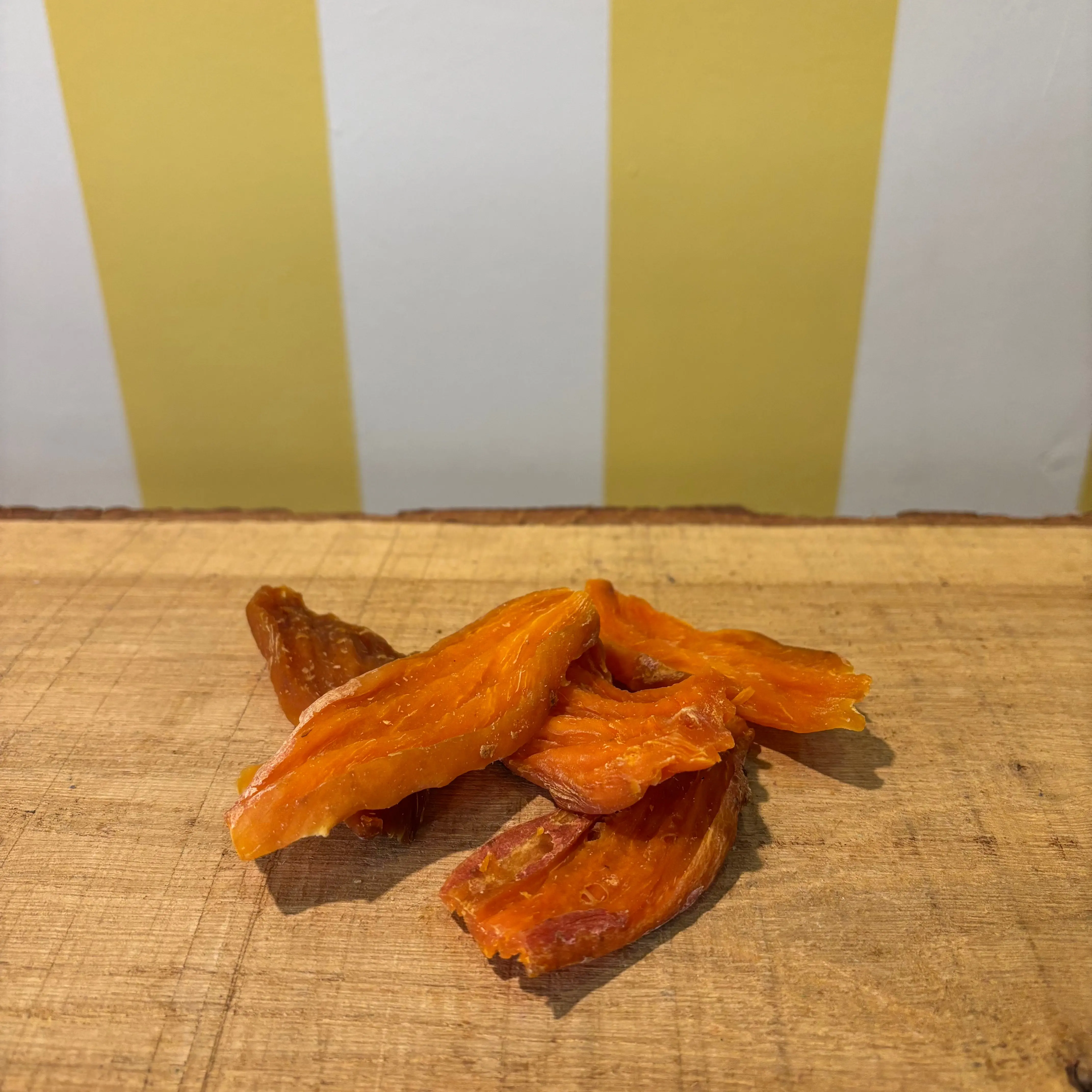 Pure Sweet Potato Slices 100g Natural and dried treat