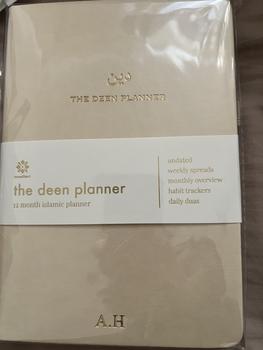 Product Review of The Deen Planner - Islamic Planner, 12 Month, Undated, Gift, Ramadan, Eid from 🖤**🖤 1