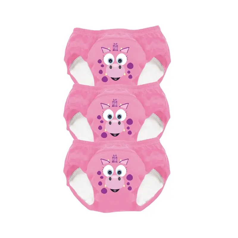 My Carry Potty - My Little Training Pants - Pink Dragon 0