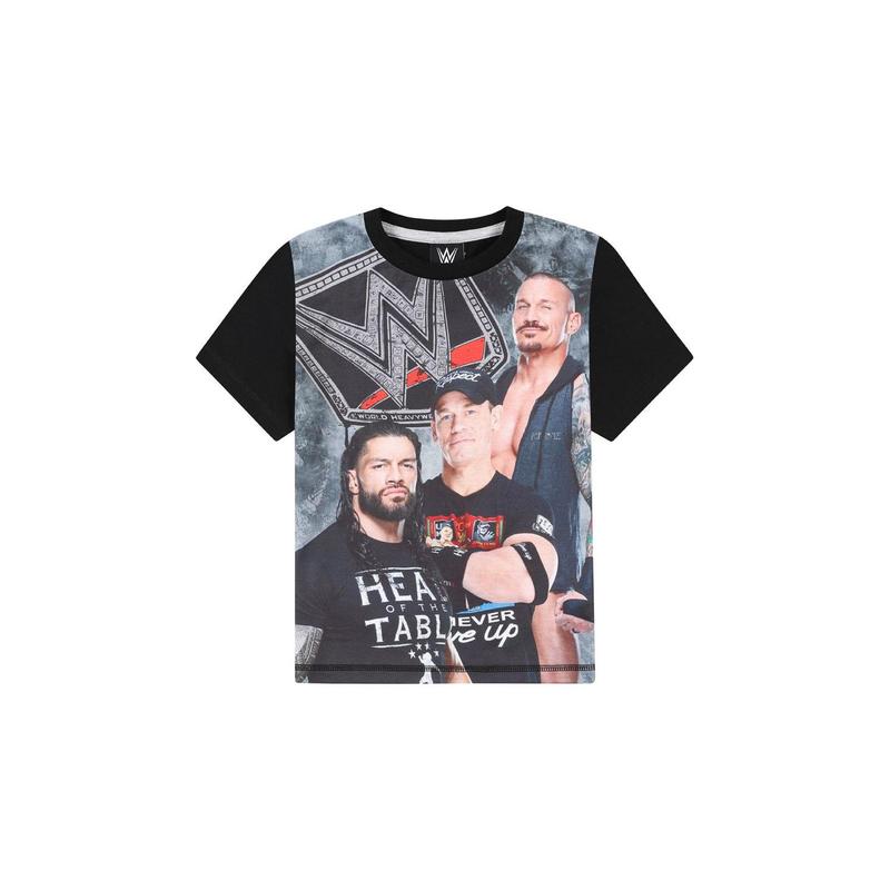 WWE Boys Roman Reigns Randy Orton John Cena World Wrestling Entertainment Grey Short Pyjama Set 3