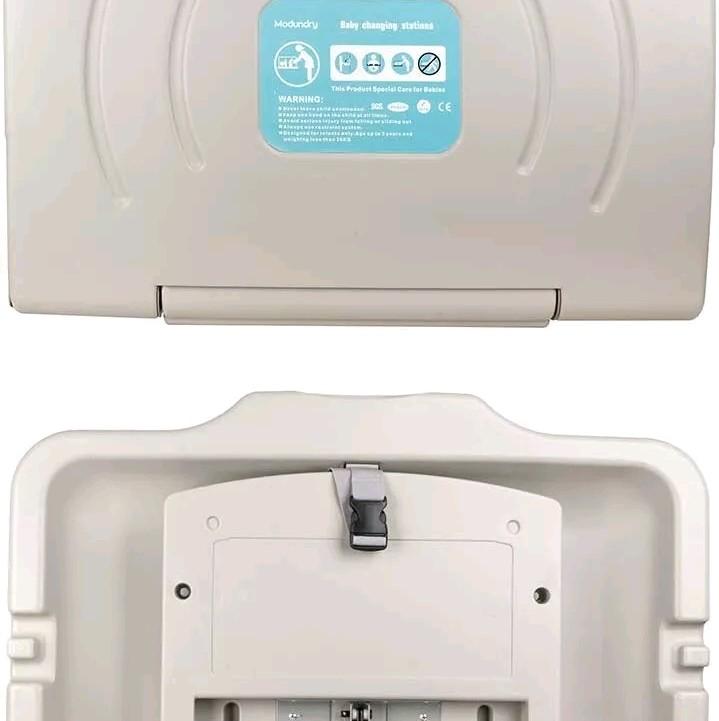 Modundry Baby Changing Table, Fold Down, Horizontal Wall Mounted 6