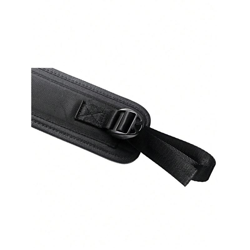 MILAN GOLD  1pc Black Hip Thrust Training Belt For Dumbbell,Hip Resistance Band With 14cm Width, Hip Pad For Glute Bridge & Butt Exercise, For Dumbbell & Kettlebell Workout, Bow Step & Reverse Squat-Black 8