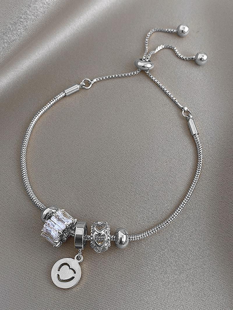 Product Introduction of 2025 Women Geo Charm Bracelet For Daily Valentine's Day 15