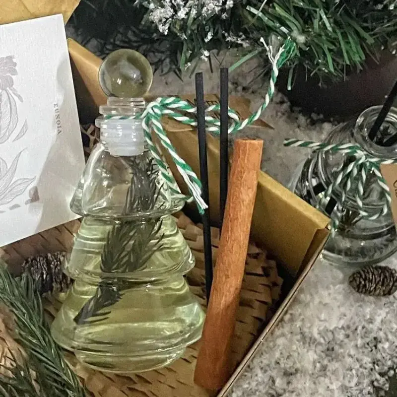 Christmas Tree Aromatherapy Diffuser Creative Home Air Freshness Deodorizer Party Desktop Fragrance Decoration Christmas Gifts 2