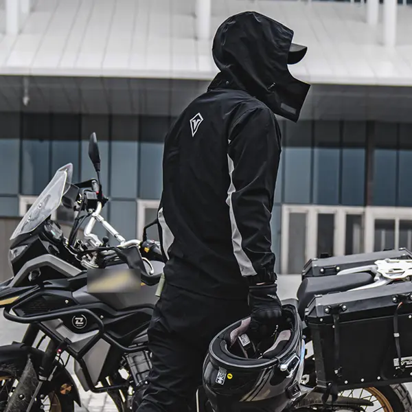 Motorcycle Raincoat Suit Rainstorm Prevention Jacket Pants Camping Hiking Fishing Raincoat Moto Raincoat Motorcyclist Rider Rain 3