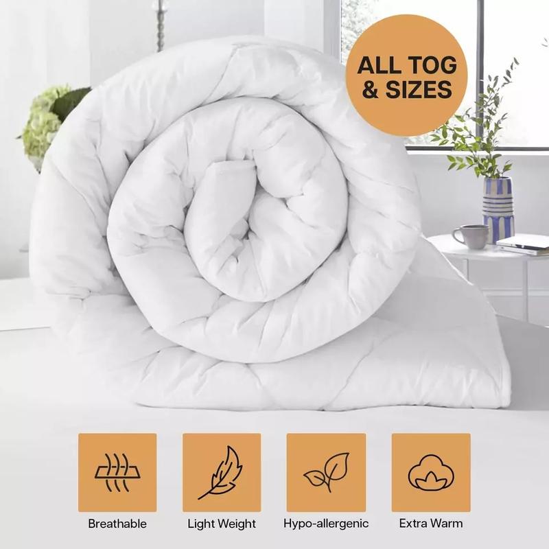 Product Introduction of 15 Tog Deep Warmth Quilt/Duvet for Winter Nights – Hypoallergenic, Soft Microfiber Cover, Cozy Bedding for Cold Weather, All Sizes,Single duvet,Double duvet,King duvet,Super king,Dwon duvet,Best duvet,bed duvet,duvet set,Breathable duvet,, 2
