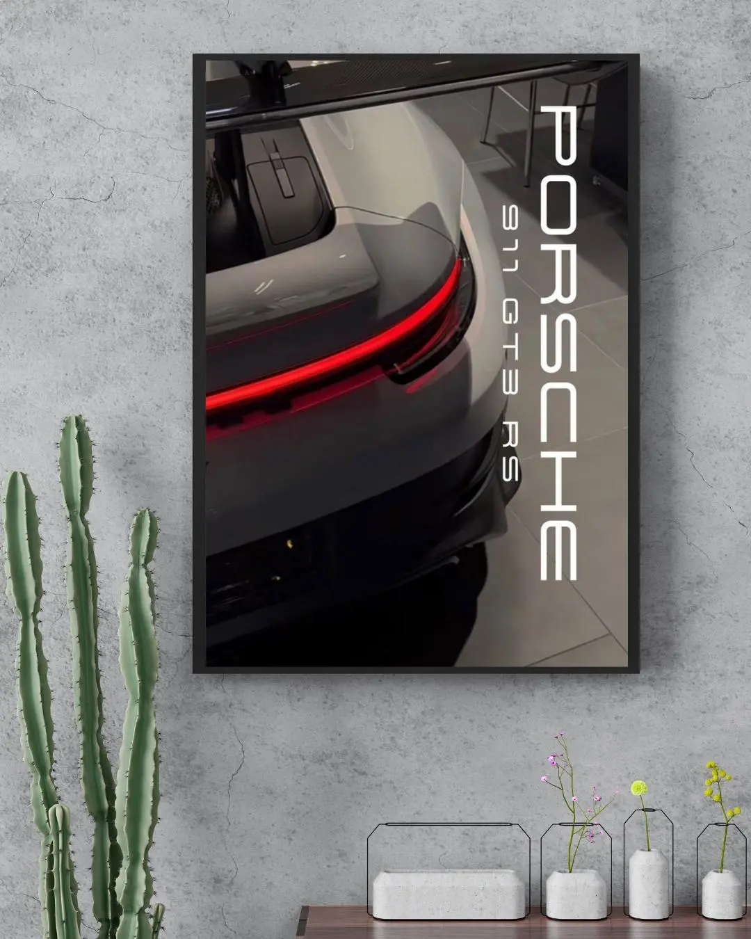 PORSCHE 911 GT3 RS Poster 1.1 , Vintage Car Poster, Product without frame