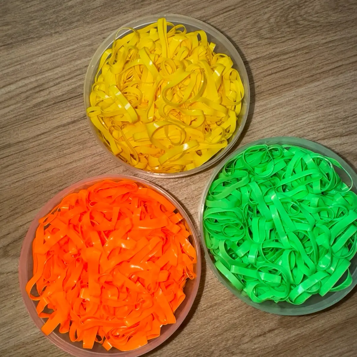 Bright Mane & Tail Silicone Plaiting Bands
