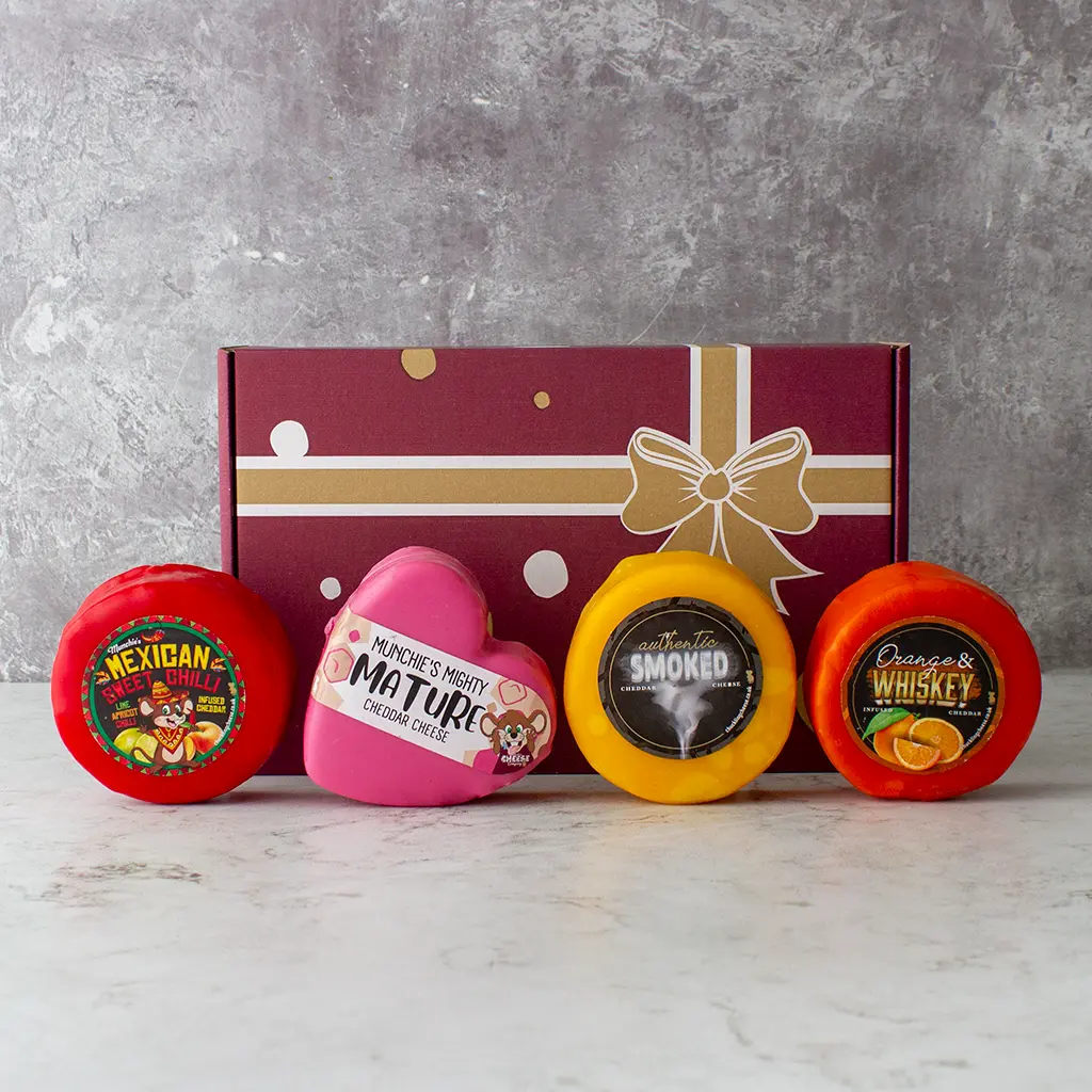 4 Cheese Selection Box - Chuckling Cheese Company
