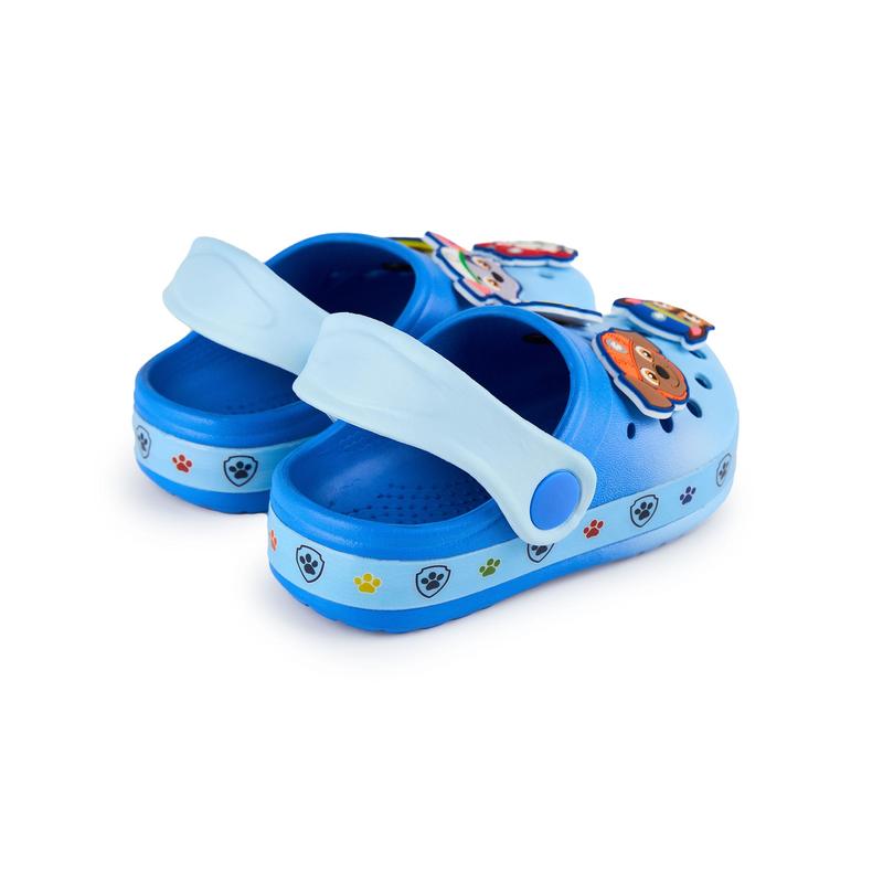 Vanilla Underground x Paw Patrol Boys Blue Multi Badge Clogs 3