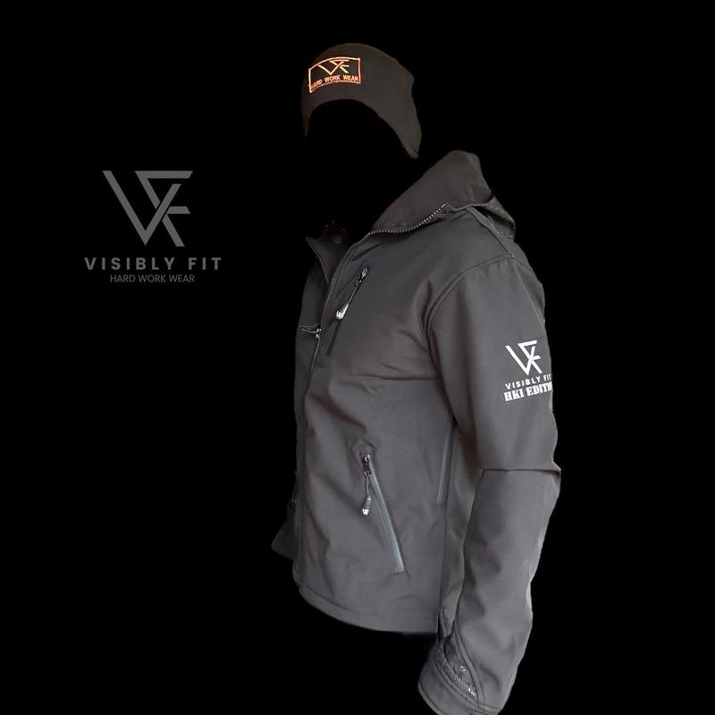 Soft Shell Plain Black Jacket 0