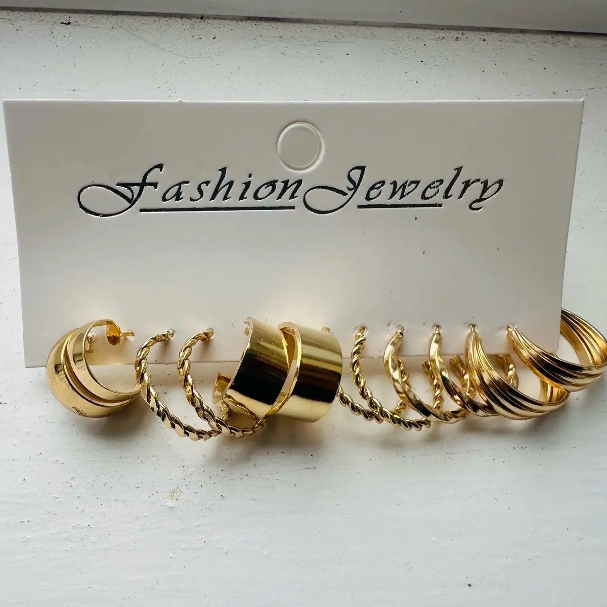 Girl's Temperament Vintage Jewellery - Pearl Earrings Set for Valentine Day Gift