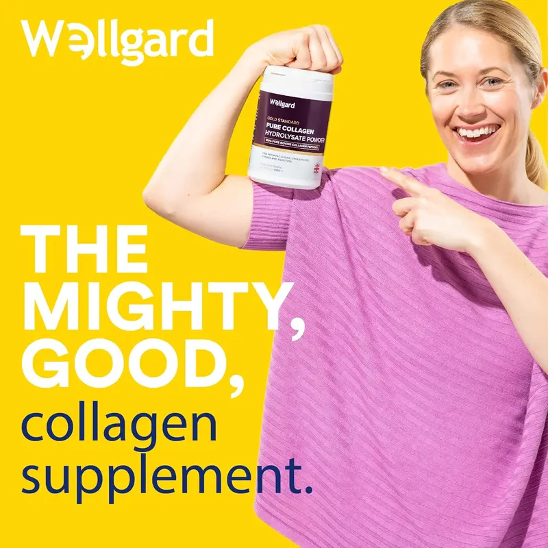 Wellgard Gold Standard Bovine Collagen Peptides Powder – High in 8 Essential Amino Acids, Halal & Kosher Collagen Supplement 1