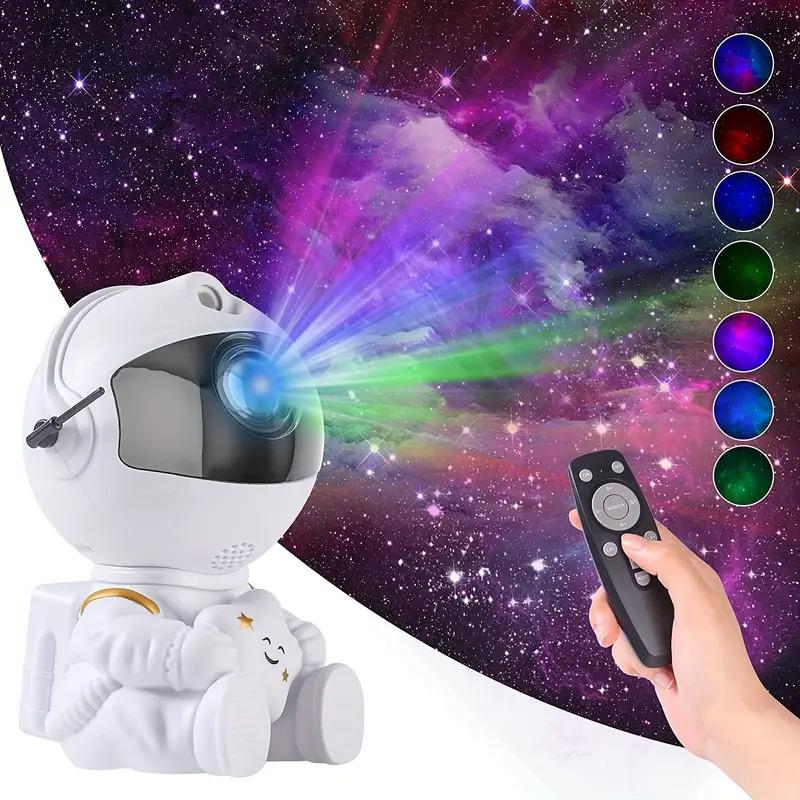 Astronaut Robot Star Projector Galaxy Night Light with Remote Control and Timer - Audio, Game - affordable for bedroom 6