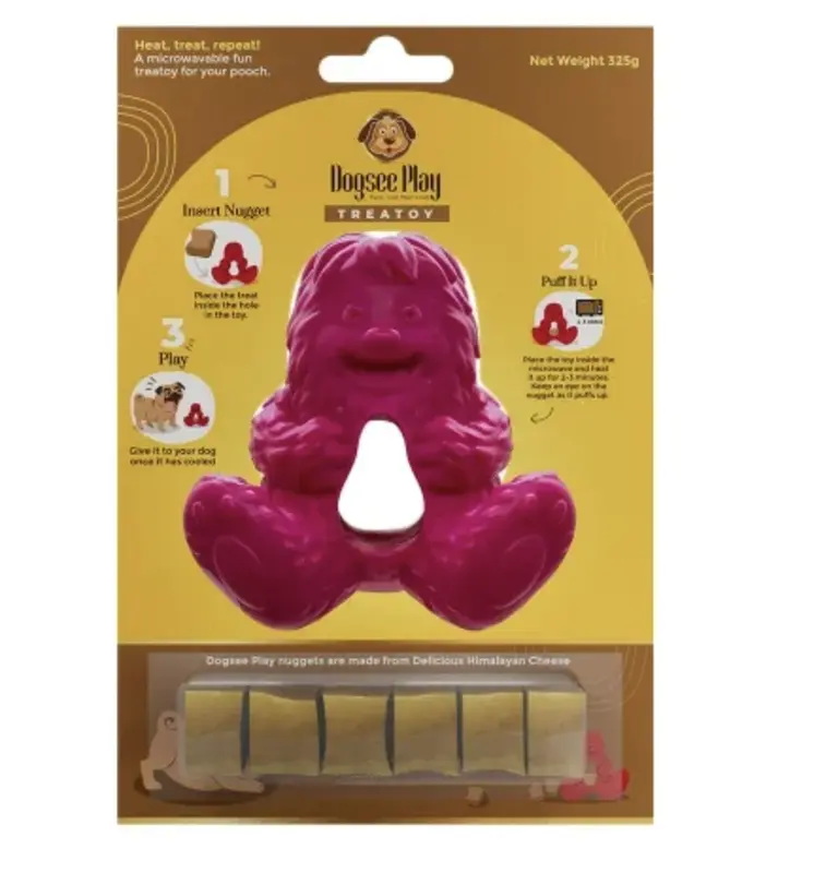 Dogsee Yak Yeti Yak Bar Dog Chew Treat Toy enrichment 3