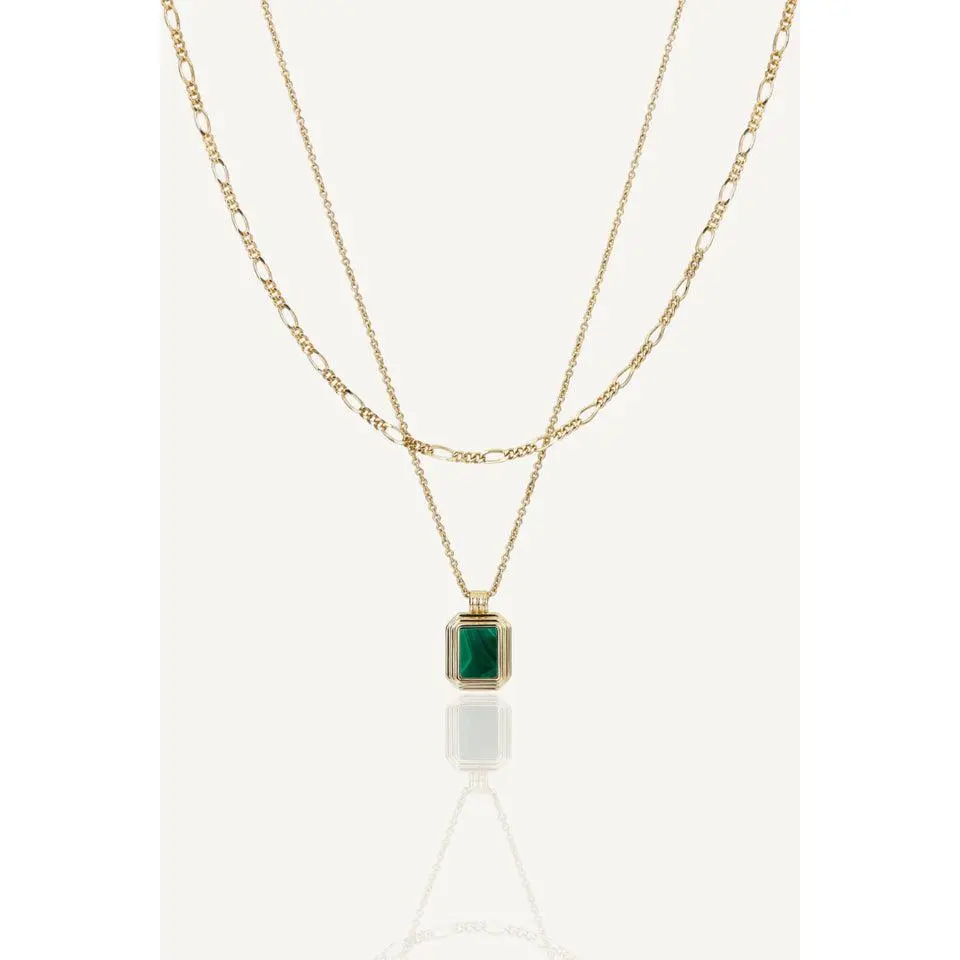 Zella Double chain necklace