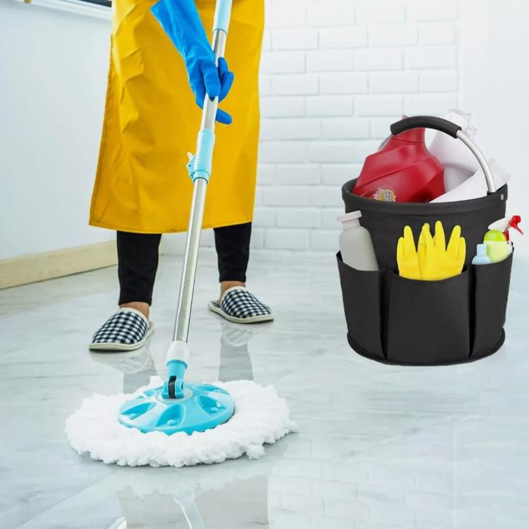 Product Introduction of 17L Multifunctional Cleaning Caddy Garden Tool Bag Cleaning Basket With Handle - Perfect for Home Cleaning 35