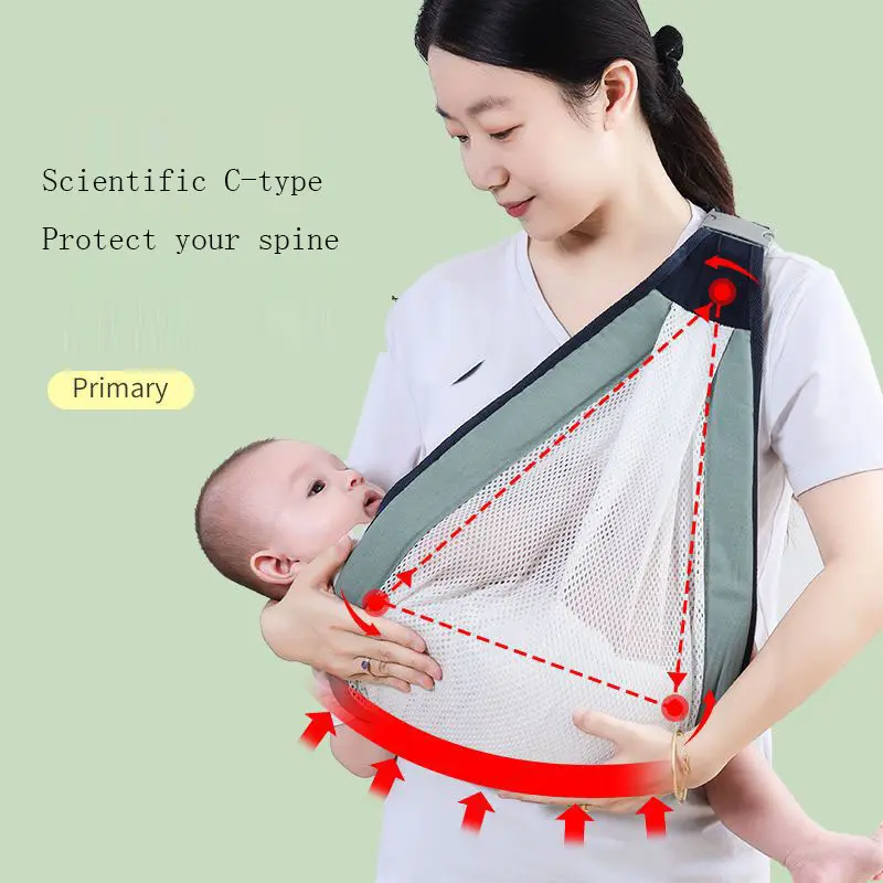 Baby carrier for babies going out, simple, breathable, multifunctional, newborn baby carrier 0