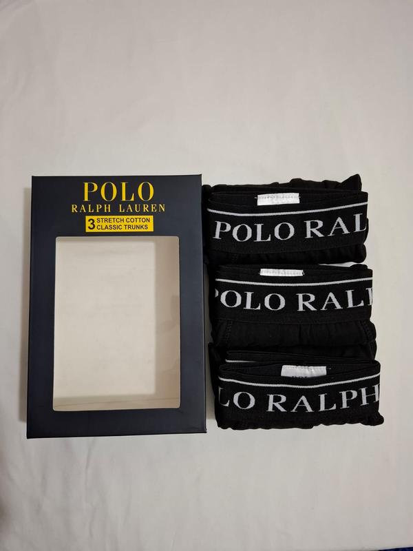 Polo Ralph Lauren Men's Boxers -3 piece - Black 4