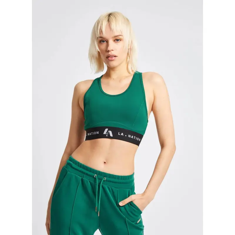 Signature Padded Sports Bra Top | LA Nation | Activewear | Sports Bras 1