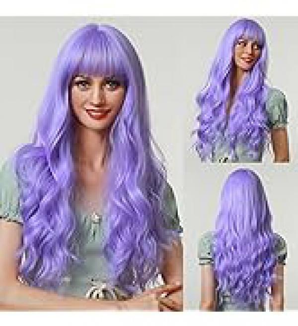 Product Introduction of incohair Green Wigs matcha green Wig with Bangs Women Girls Short Curly Wavy Bob Wig Shoulder Synthetic Party Wigs Wig Cap Included (matcha green) 52