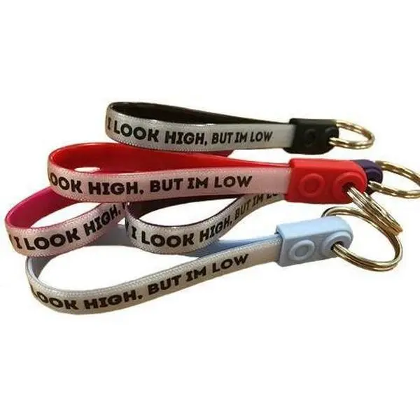 I Know I Look High, But I'm Low Loopy Keyring (all 5 Colours)