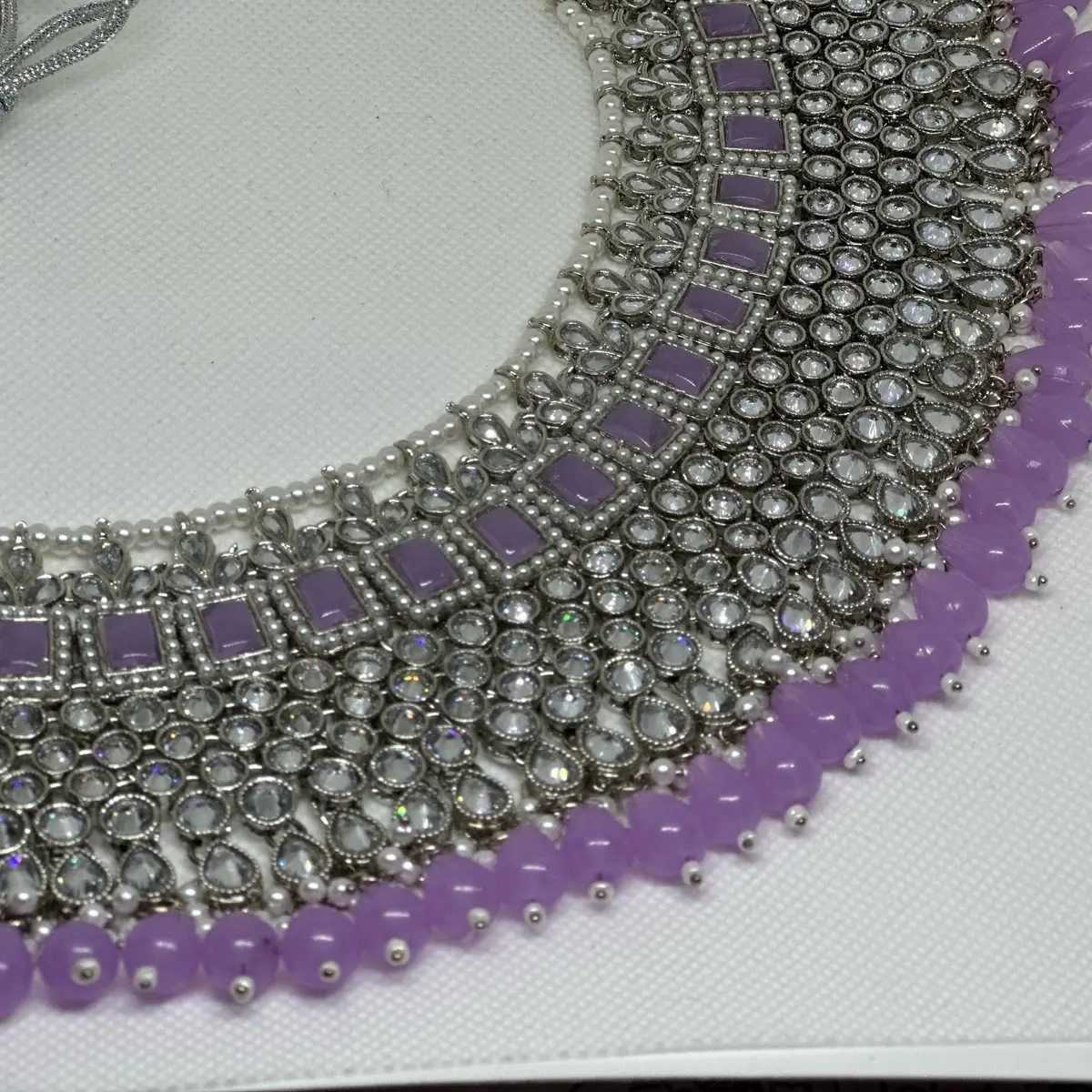 Samara necklace/choker set with earrings and tikka