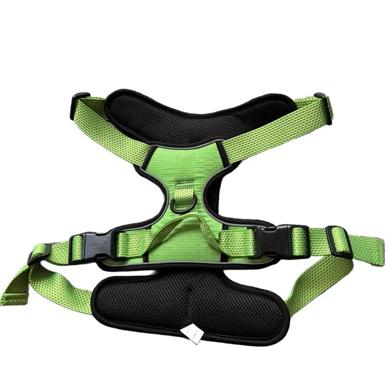 Ponky Dog Harness in Red, Blue and Green. Reflective and anti pull. 6