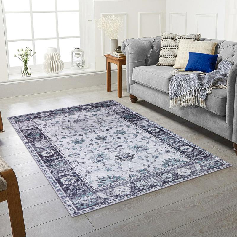 Non Slip Large Traditional Rugs Living Room Bedroom Carpet Hallway Runner Rug 3