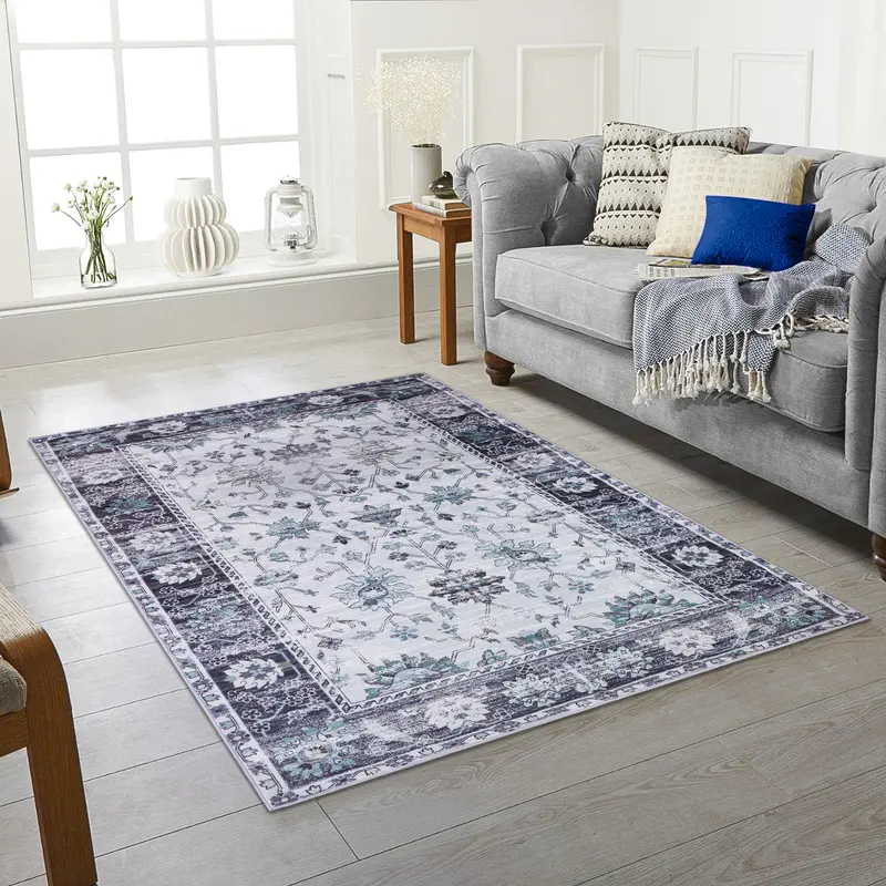 Non Slip Large Traditional Rugs Living Room Bedroom Carpet Hallway Runner Rug 3