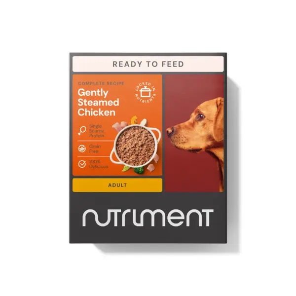 Nutriment Dog Gently Steamed Chicken 395g