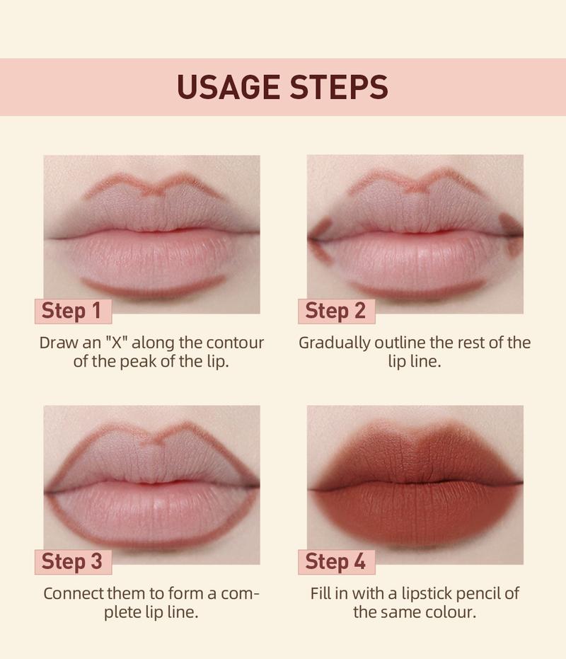 Product Introduction of QIBEST Lipstick Pencil Waterproof Sexy Red Nude Purple Matte Tint Lipstick Lasting Lip liner Pen Longlasting Makeup Cosmetics Eyeliner Lipliner 46