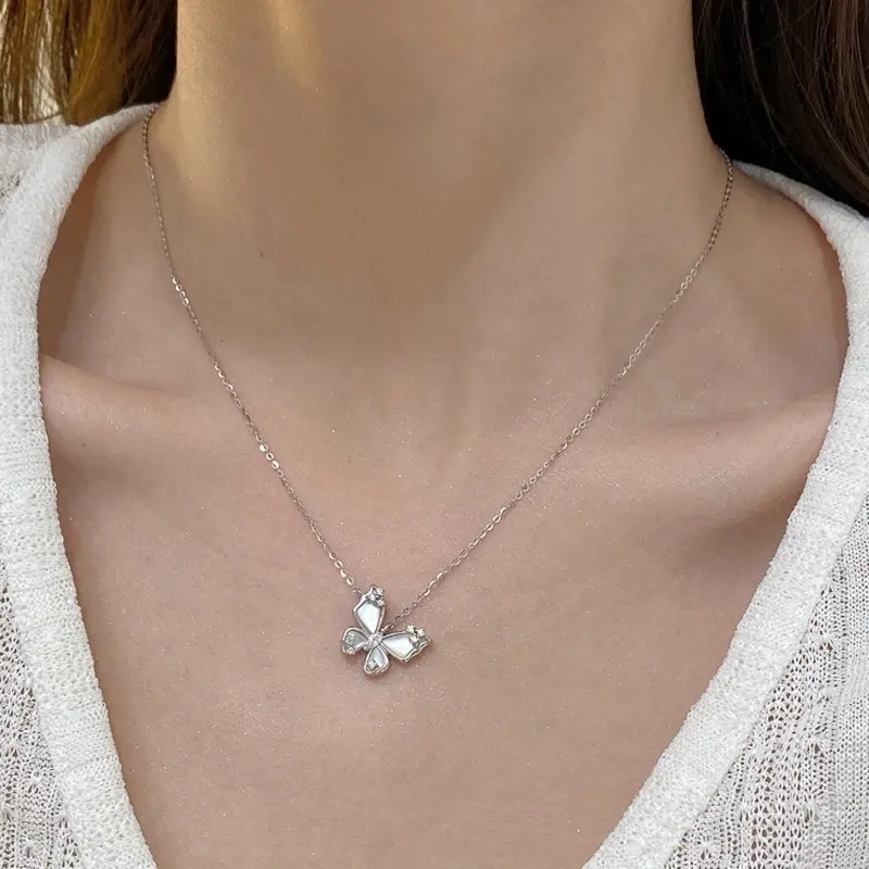 Butterfly Necklace for Valentine's Day - Perfect Gift for Her couple jewelry neclace collection