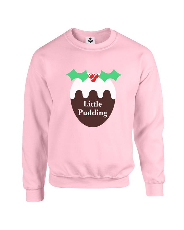 Little pudding Sweatshirt Christmas Jumper christmas pudding xmas festive cute fun funny novelty joke humour 1