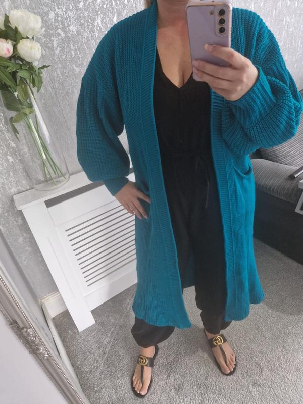 Balloon Sleeve Cardigan 8