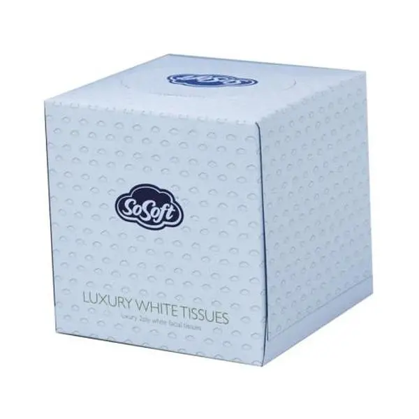 Paperline SoSoft Facial Tissue - Case of 24