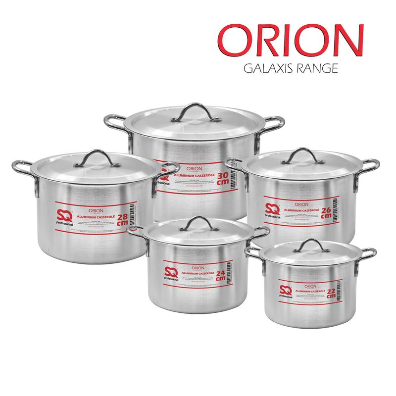 5 PC Aluminium Casserole Cooking Pots Soup Pots Cookware 5Pc Set Handles Oil Frying Pasta Aesthetic Kitchen With Lid Stockpot Kitchen, Home 0